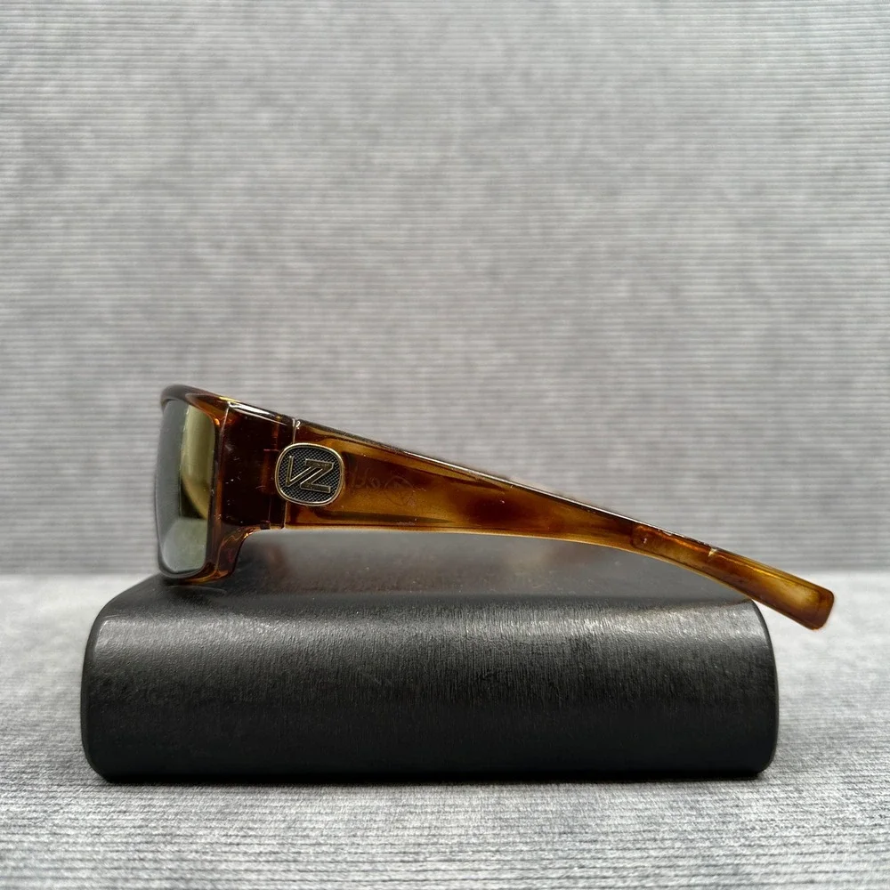 Von Zipper Ether WildLife Polarized Sunglasses Tortoise Shell Rectangular VZ